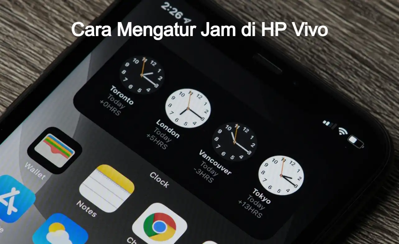 Cara Mengatur Jam Di Hp Vivo Mudah